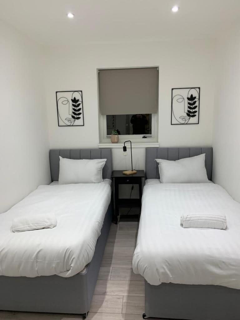 Bright Central Flat With Balcony And Free Parking Glasgow Ngoại thất bức ảnh